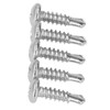 200PCS Round Head Drill Screws 304 Stainless Steel Self Drilling
