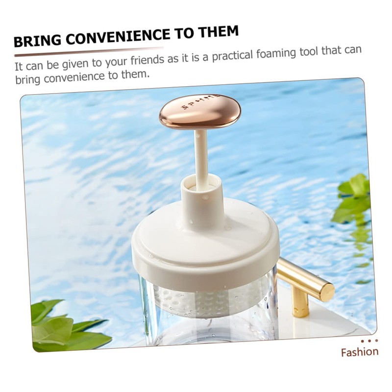 BIUDECO Facial Cleansing Foaming Maker Bottle Bubble Maker Face Wash