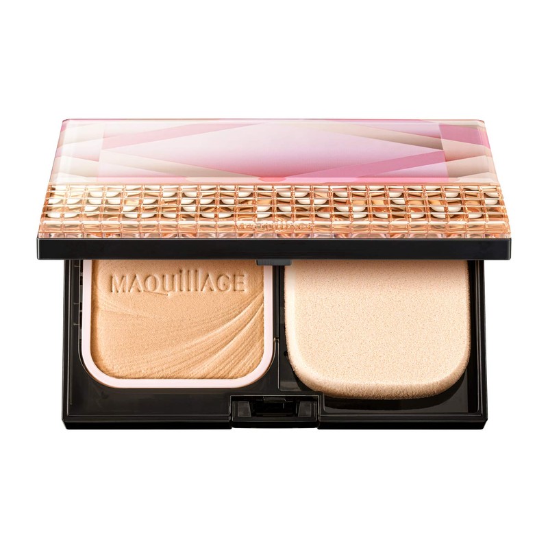 MAQUILLAGE Dramatic Powdery UV Foundation & Compact Case, Limited Set