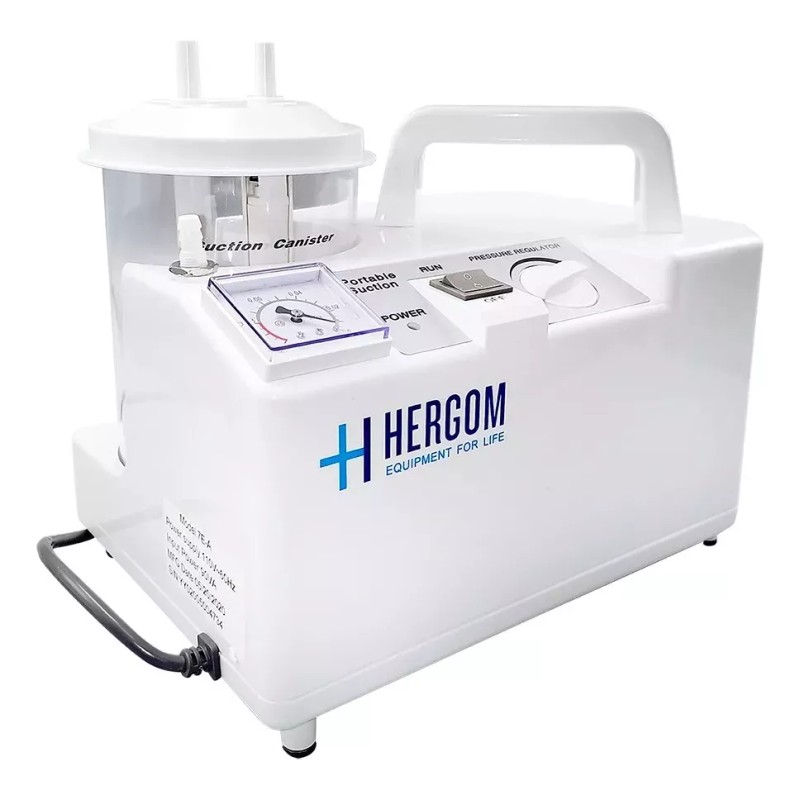 Hergom Aspirador Flemas Y Secreciones Portatil Universal 18l X Min