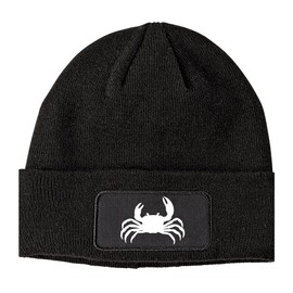 Kings Of NY Funny Crab Winter Knit Adult Beanie Hat Black