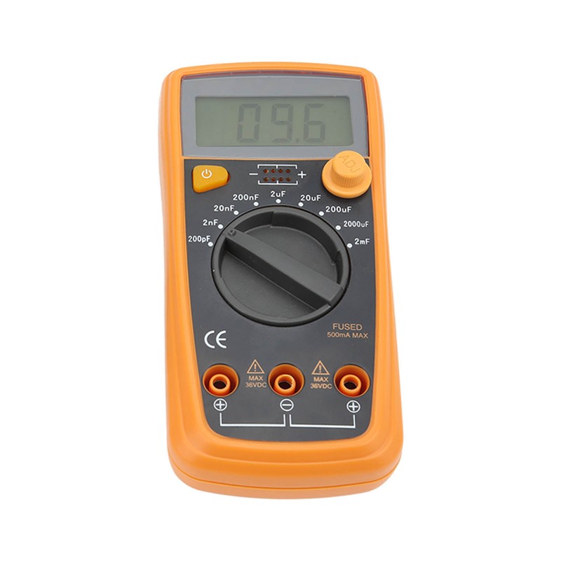 Capacitor Meter Digital Capacitance Tester High Accuracy Test Tool for