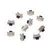 Buwei 10 pieces / 1 set side tactile push button