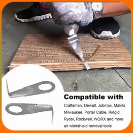 Phyxlyn Cold Knife Blade For Auto Glass Removal Air Windshield Remover Cutter Tool Parts Compatible with Craftsman, Dewalt, Jobmax, Makita, Milwaukee, Porter Cable and More Removing Tool Parts