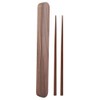 Portable Wooden Reusable Chopsticks Storage Case Box Chop Sticks Pack