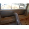 Window Dryer Vent (Adjusts 24 Inch Through 36 Inch) by