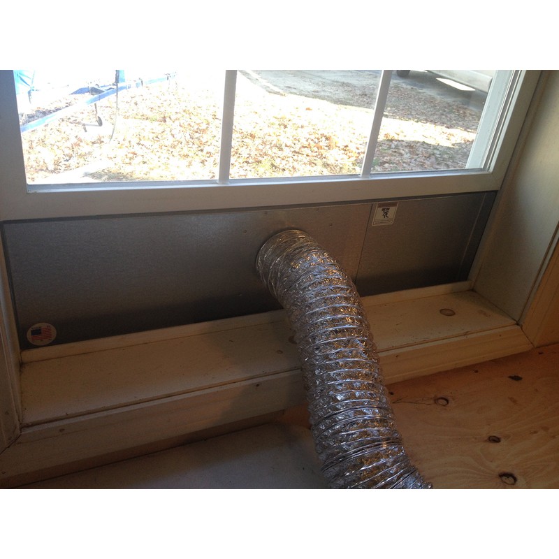 Window Dryer Vent (Adjusts 24 Inch Through 36 Inch) by