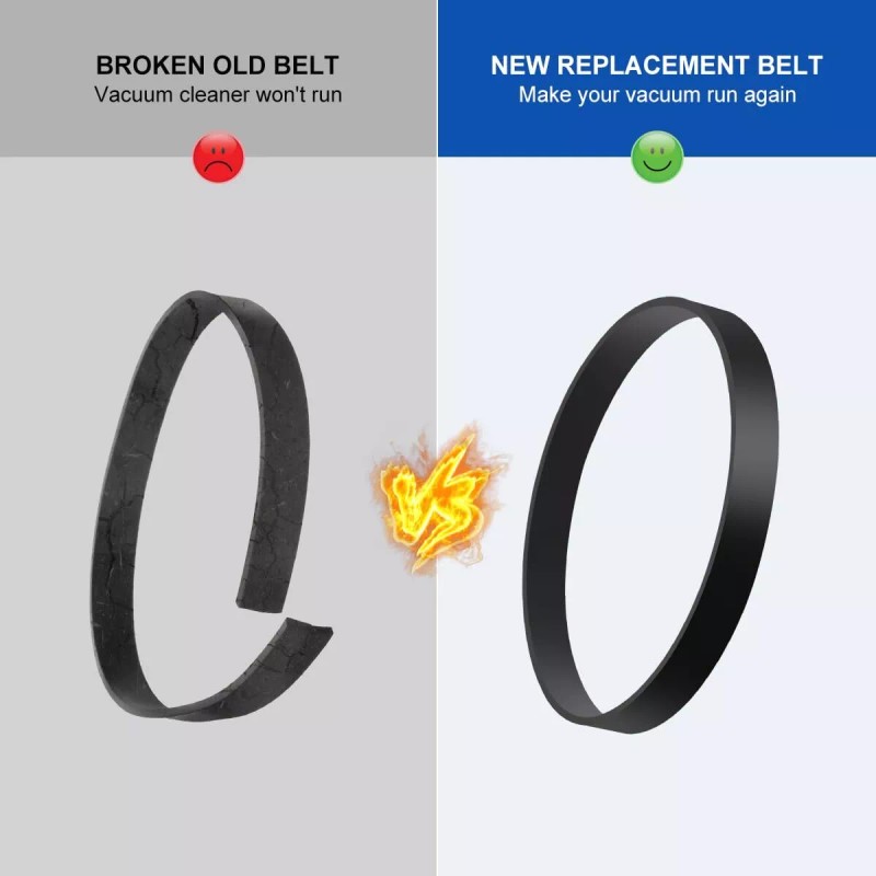 LANMU Bissell Model 2910, 2987, 2806 Replace Flat Pump Belt