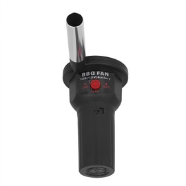 Outdoor Cooking BBQ Fan Air Blower, Bbq Air Blower Fire Bellows Charcoal Blower Portable Barbecue Electric Fan Mini with USB Cable for Grill Picnic Hiking Camping Stove Fireplace Chimney Charcoal