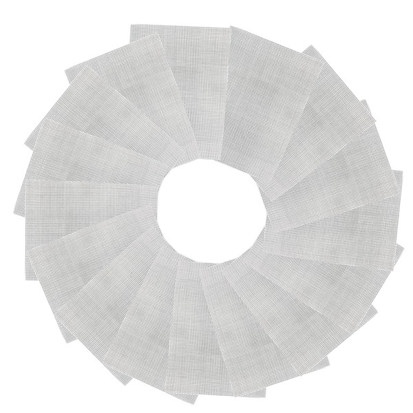 Hitefu 16 PCS 5 x 7 Inch Window Screen Repair