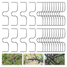 30 Stück Astzieher Astspreizer für Obstbäume, 13CM M-Förmiger Astspreizer, Astzieher für Obstbäume, Zweigspreize für Gartenbäume, Astspreizer Obstbaum, Astzieher Metall für Gartenbäume Obstbaum Aste