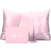 Lilly Skin Natural Mulberry Silk Pillow Case Soft Hypoallergenic Temperature