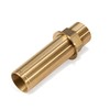 gotonovo Faucet Fittings Nipple Locknut Kit Extension Threaded Pipe Longer