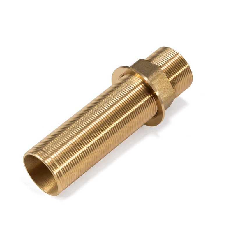 gotonovo Faucet Fittings Nipple Locknut Kit Extension Threaded Pipe Longer