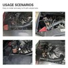 Cold Air Intake System with Heat Shield, Black Powder Coated,
