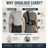 Radio Chest Harness, Canvas and Leather Radio Holster