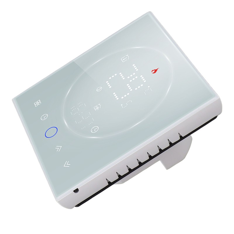 Smart Thermostat LED Screen Water Heating Control 13mm Recessed Wireless