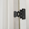 sourcing map 2 Pack Self Closing Cabinet Hinges, 1/2" Overlay