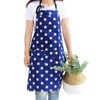Juliyeh Women's Star Pattern Cotton Cloth Apron Adjustable Halter with