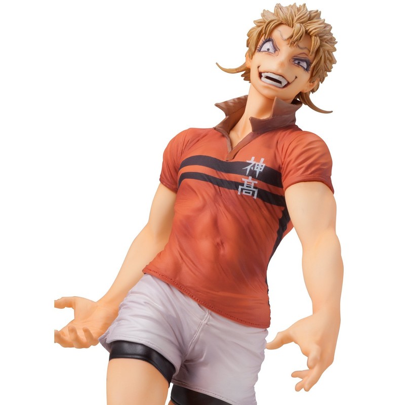 mensHdge technical statue No.27 ALL OUT!! 江文 優 ノンスケールPVC&ABS製塗装済みフィギュア