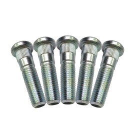 Mysttoo 5PCS M12x1.5 Wheel Studs Lug Stud Bolt Compatible with 1998-2021 Hyundai Sonata Elantra Tucson Santa Fe Accent Genesis Azera Kia Forte Optima Sportage Soul 610-568 51752-07000
