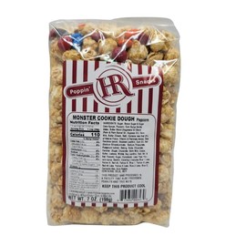 Monster Cookie Dough Popcorn | Produced in Gibbon, Nebraska | Made in USA | HR Poppin' Snacks