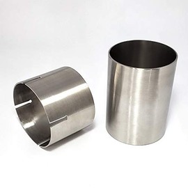 4" SS304 Slip Fit Connector Exhaust Fabrication 16GA/.065" Wall Thickness