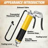 Akeoil Grease Gun Kit, 8000 PSI Heavy Duty Pistol Grip