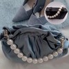 BEAUTY PLAYER 2 Piece Bag Chain Replacement Shoulder Chain Pearl