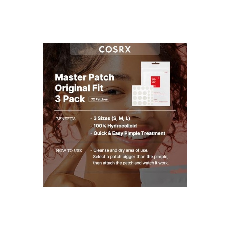 COSRX - Parche Acne Pimple Master (paquete de 3)