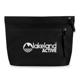 Lakeland Active Waterside Water-Resistant Pouch for Watersports Hiking Kayaking & Paddleboarding - Black