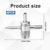 BOXOB 12pcs 4-Way Tyre Valve Stem Core Tool, 4 in
