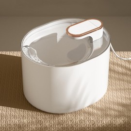 MANGOKKA Pet Fountain, 102oz/3L Automatic Cat Water Fountain Dog Water Dispenser with Multi-Filtration System & Ultra Silent Pump, Pet Water Dispenser for Cats, Dogs, Multiple Pet