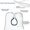 Beard Shaving Catcher Bib with Two Hooks Family's Beard Apron
