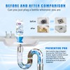 Drain Foam Cleaner, Foam Drain Cleaner, Powerful Sink and Drain