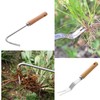 Ieron 2 Pcs Hand Weed Remover Tool Garden Manual Weed