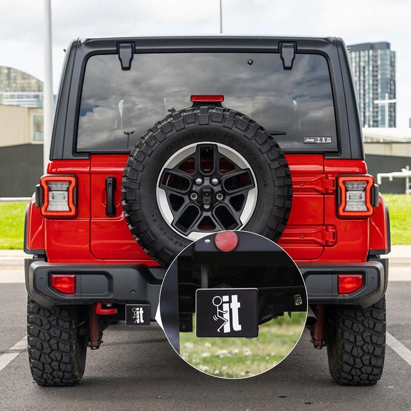 TOCCOOL Trailer Hitch Cover Square Hook Protector for SUV Off-Road