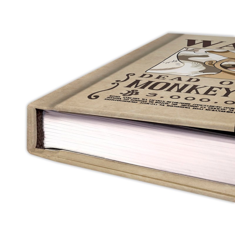 ABYSTYLE - One Piece Notebook A5 Wanted Luffy Wano