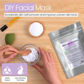 SLSA Sodium Lauryl Sulfoacetate Powder Cosmetic Grade 2.2 lb / 1 kg - Organic Gentle Foaming Surfactant for Shampoos, Body Washes, and Bath Bomb DIY Personal Care Supplies by Talsen Chemicals