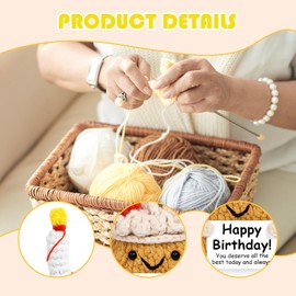 JBLJDWD Birthday Plush, Emotional Support Gift, Emotional Support Nuggets Unique Small Ideas Funny Decorations Gifts for Women Men Her Him Sister Mom Dad Girls Boys