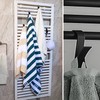 Pack of 10 Thermal Furniture Robe Hooks Towel Hooks Radiator
