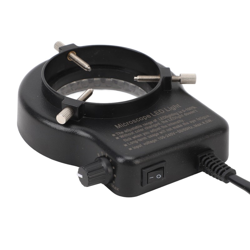 Microscope LED Light Source Professional Adjustable Brightness LED Microscope Lamp