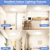 LED Ceiling Light Living Room 4000K-24W-2800LM, IP44 Waterproof Modern Simple