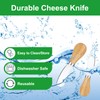 ProudMoore 10 Pcs Cheese Spreader Knives, Mini Butter Spreader with