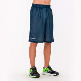 Joma Pantaloncini Joma Rookie 100529 Uomo, Pantaloncini da basket reversibili, blu, L