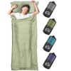 LSTRAGY Cabin Sleeping Bag, 2-in-1 Microfibre Sleeping Bag with Full