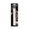 BXT 3pcs White Charcoal Pencils for Highlight,Drawing