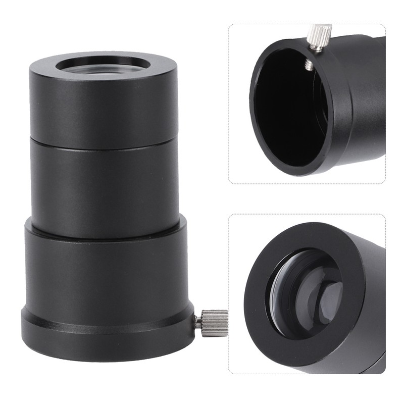 2X Magnification Eyepiece Comfortable Viewing for 1.25 Inch Reflecting Astronomical