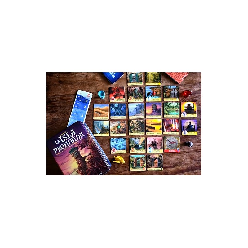 Devir Die Verbotene Insel, Brettspiel, mit Freunden, Kooperationsspiel, kooperatives Spiel,