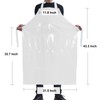 ELEBOX Waterproof Oil Proof Bib Apron Utility Apron Chemical Resistant
